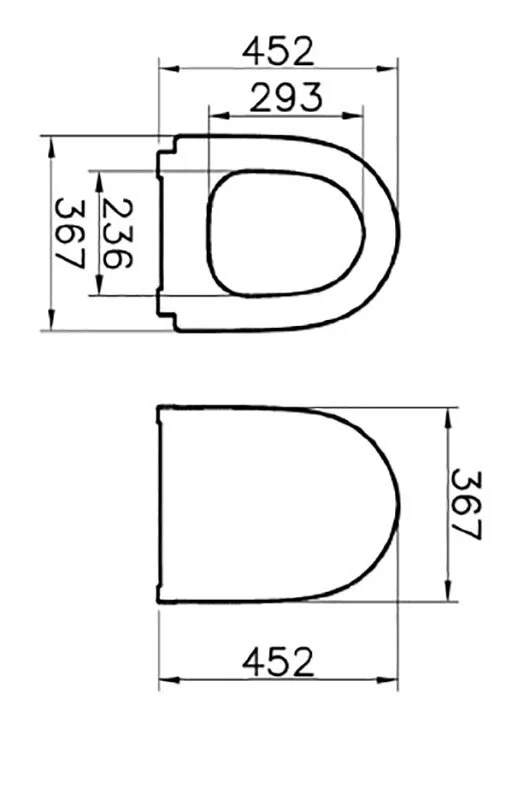 Инсталляция TECE TECEprofil 9600200 с унитазом Vitra Sento 7748B083-0101, крышка микролифт, цвет черный матовый, комплект