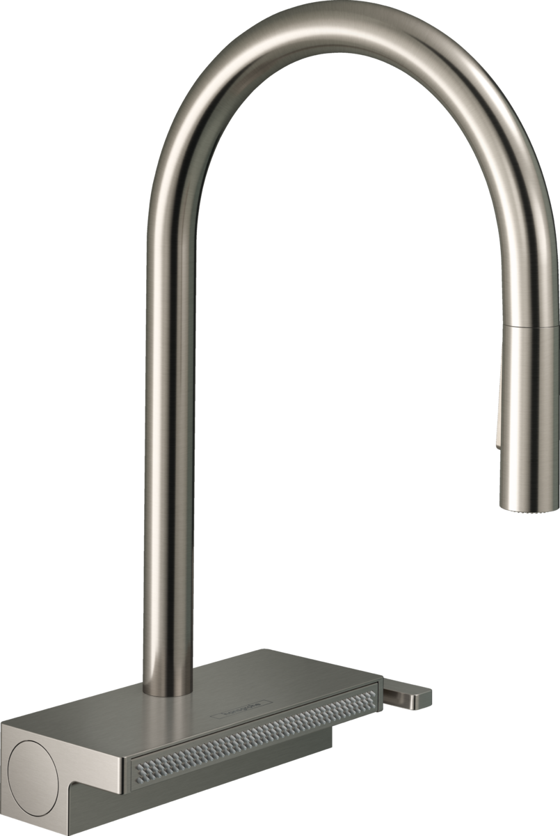 Смеситель для кухни Hansgrohe Aquno Select M81 73837800, сталь