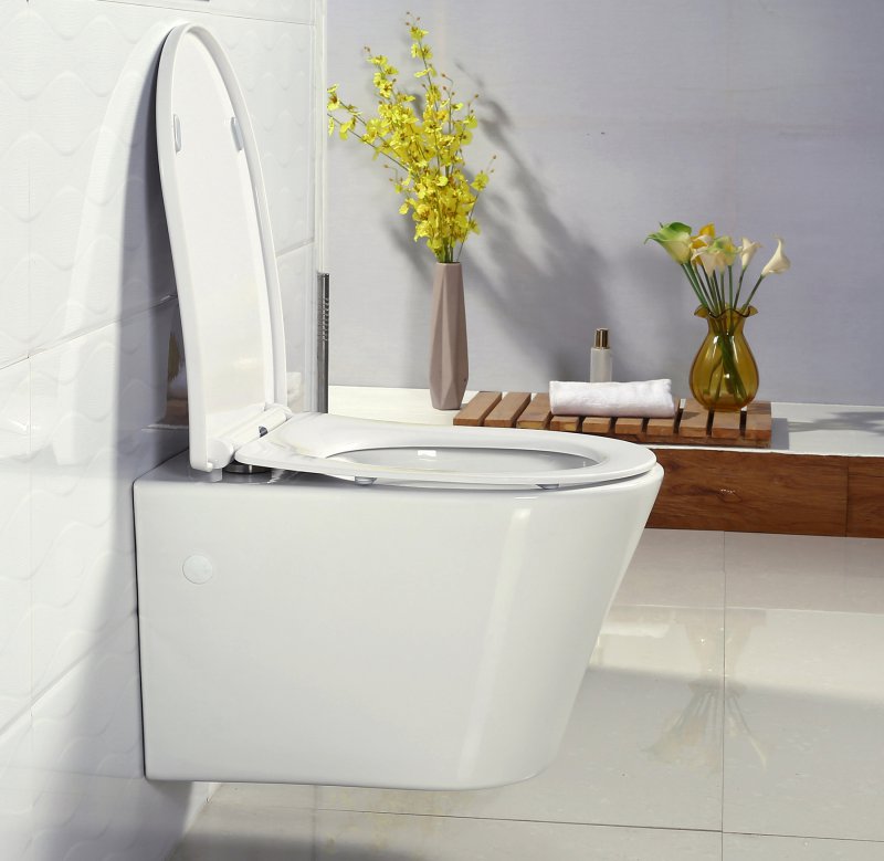 Подвесной унитаз BelBagno Flay-r BB506CH безободковый