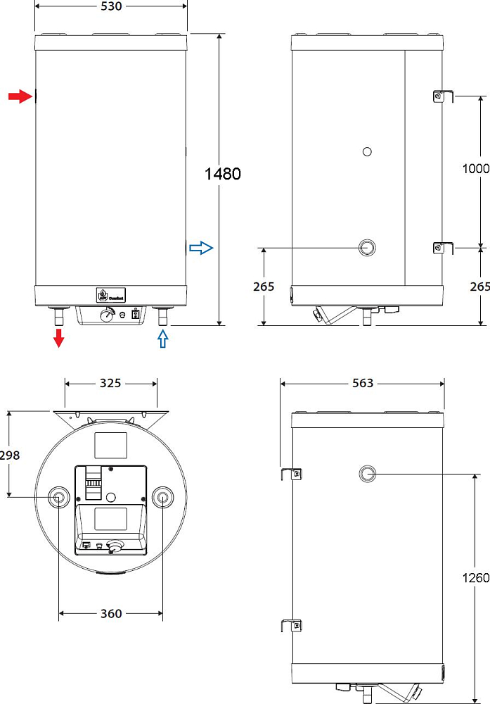 Водонагреватель ACV COMFORT E210