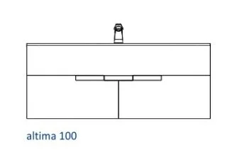 Тумба под раковину Eqloo Altima tumba_eqloo_altima_100_bel белый