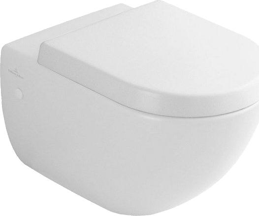 Подвесной унитаз Villeroy & Boch Subway Plus 6600 10R2 star white