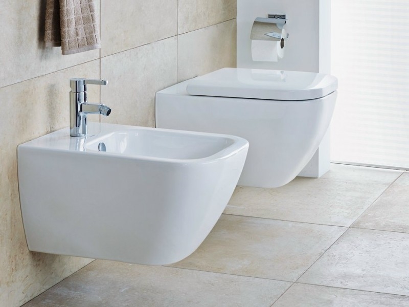 Подвесной унитаз Rimless Duravit Happy D.2 2222090000 безободковый