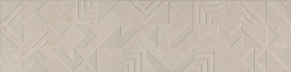 Керамогранит Kerama Marazzi Декор Про Матрикс бежевый светлый геометрия 15х60