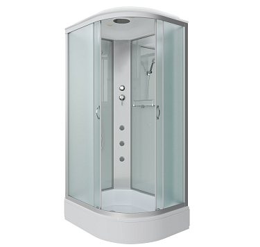 Душевая кабина Niagara Classic 339744LG стекло матовое, профиль серебро
