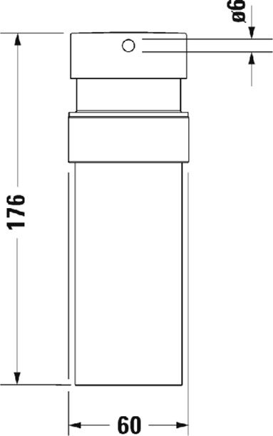 Дозатор Duravit Starck T 0099354600 чёрный матовый