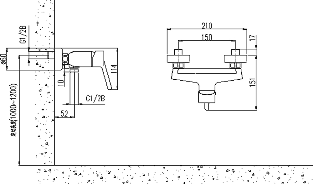 Душевой комплект STWORKI Душевой гарнитур Hansgrohe Crometta 100 26658400 + Смеситель для душа STWORKI Ольборг 35122-495/1BG-IG11