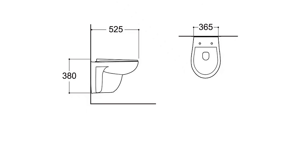 SET AQUATEK КАИР-14-013 (рама AQUATEK ECO Standard INS-0000014 с клавишей KDI-0000017 и крепежом KKI-0000002+унитаз AQ1170-00 +тонкое сиденье с механизмом плавного закрывания)