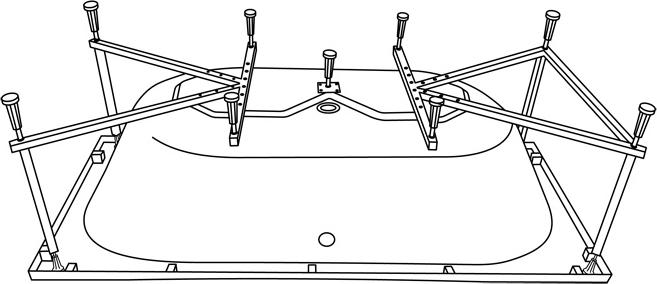 Акриловая ванна Excellent Pryzmat 180x80