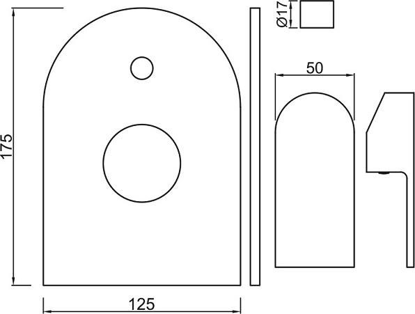 Смеситель для душа Jaquar Lyric LYR-CHR-38065K, хром