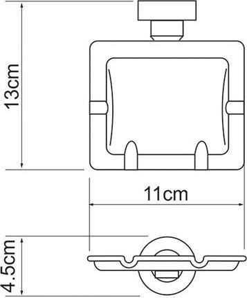 Емкость для мусора Wasserkraft 1081