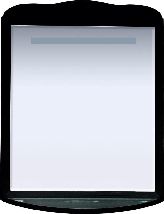 Зеркало Misty Дайна 85 чёрное с подсветкой