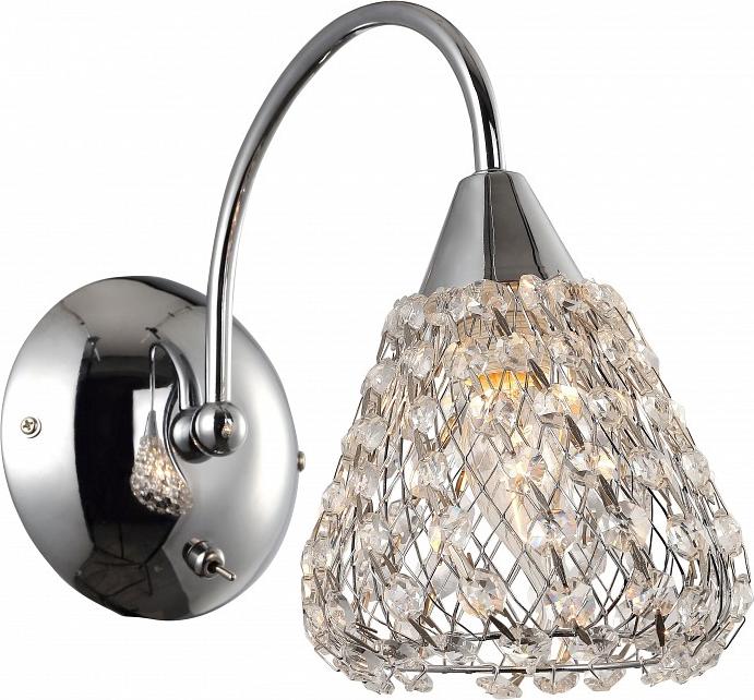 Бра Arte Lamp Adamello A9466AP-1CC хром, хрусталь