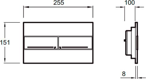 Комплект Jacob Delafon Presquile E5504-NF/E4440-00