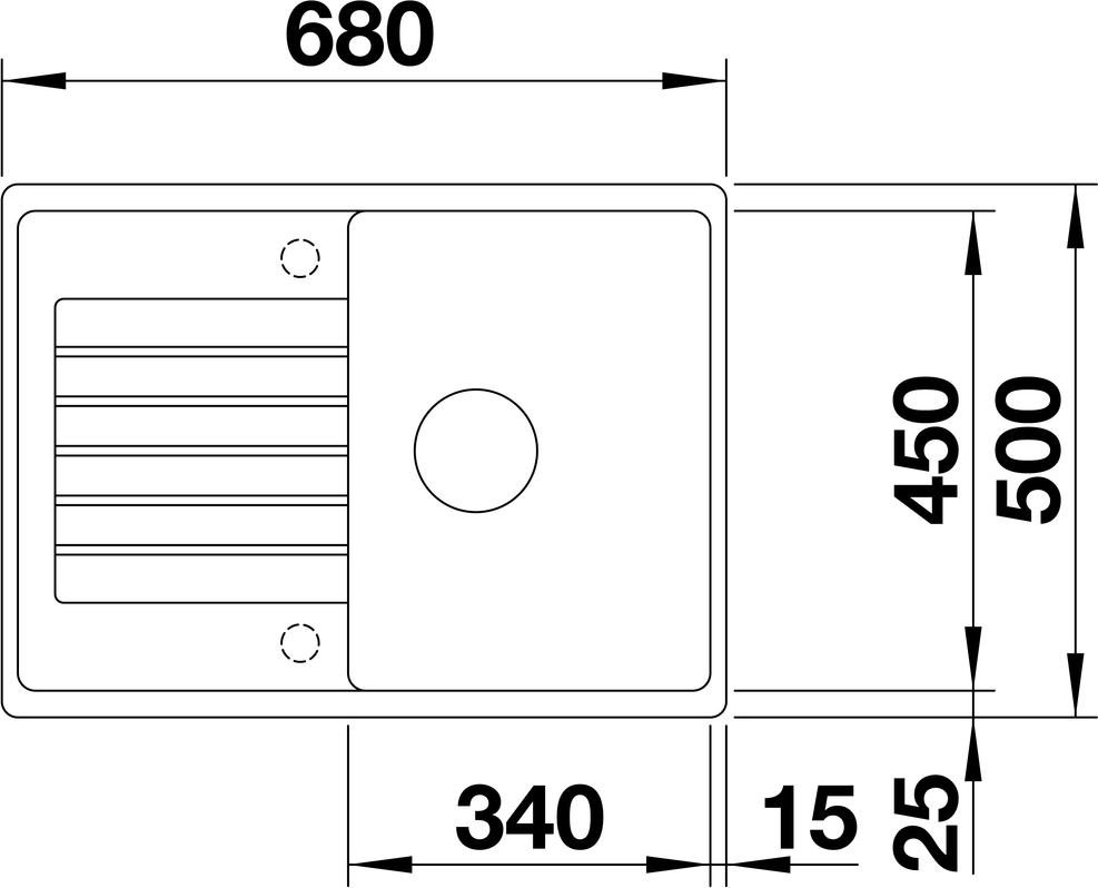 Кухонная мойка Blanco Zia 45 S Compact 524726 жасмин