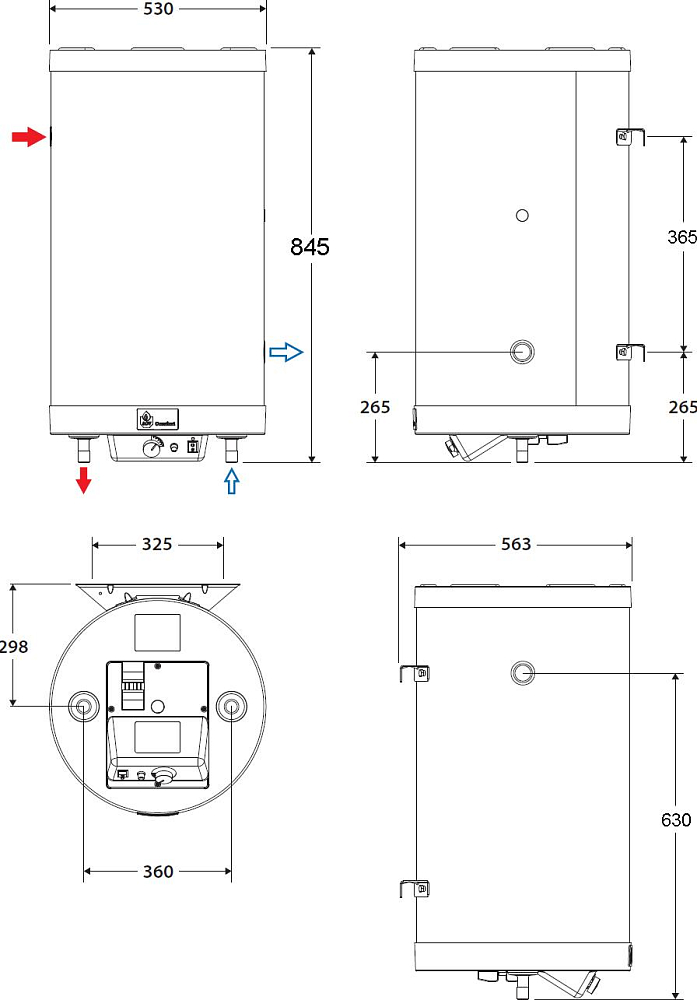 Водонагреватель ACV COMFORT E100