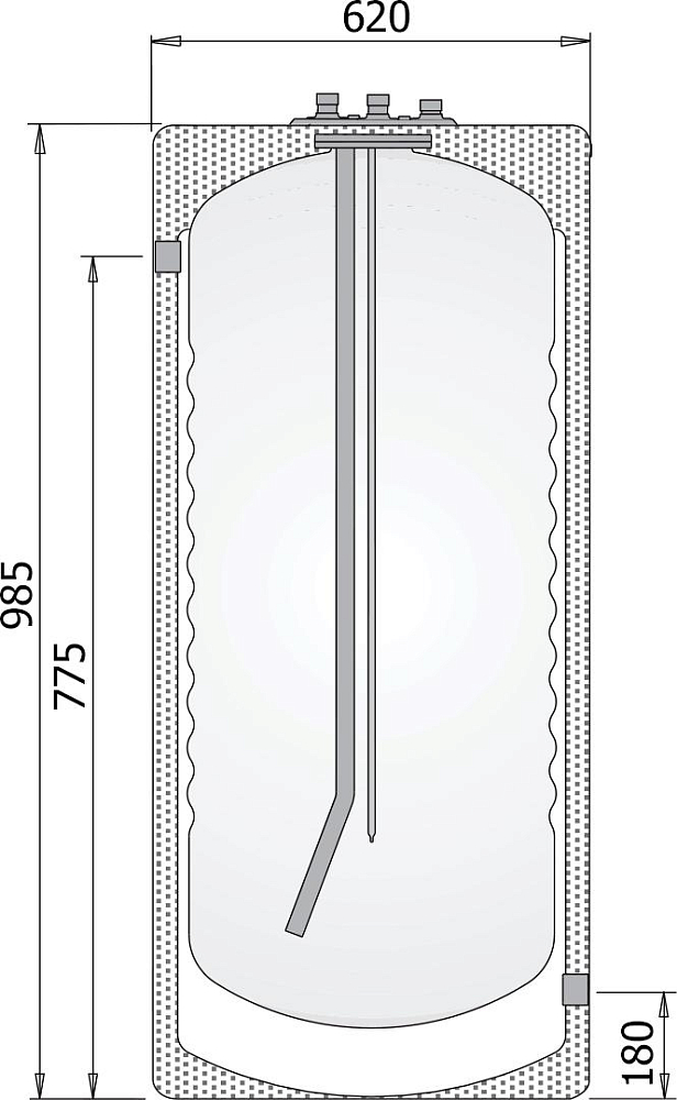 Водонагреватель Lapesa Geiser Inox GX190-S