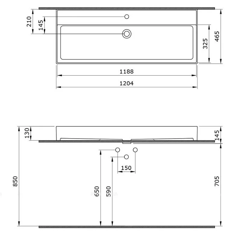 Раковина накладная Bocchi Milano 1394-026-0126 желтый