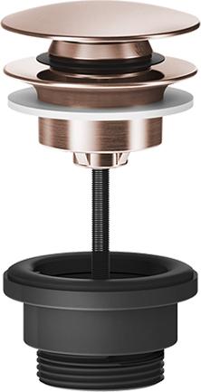 Донный клапан для раковины Gessi 316 54599#708, copper brushed PVD