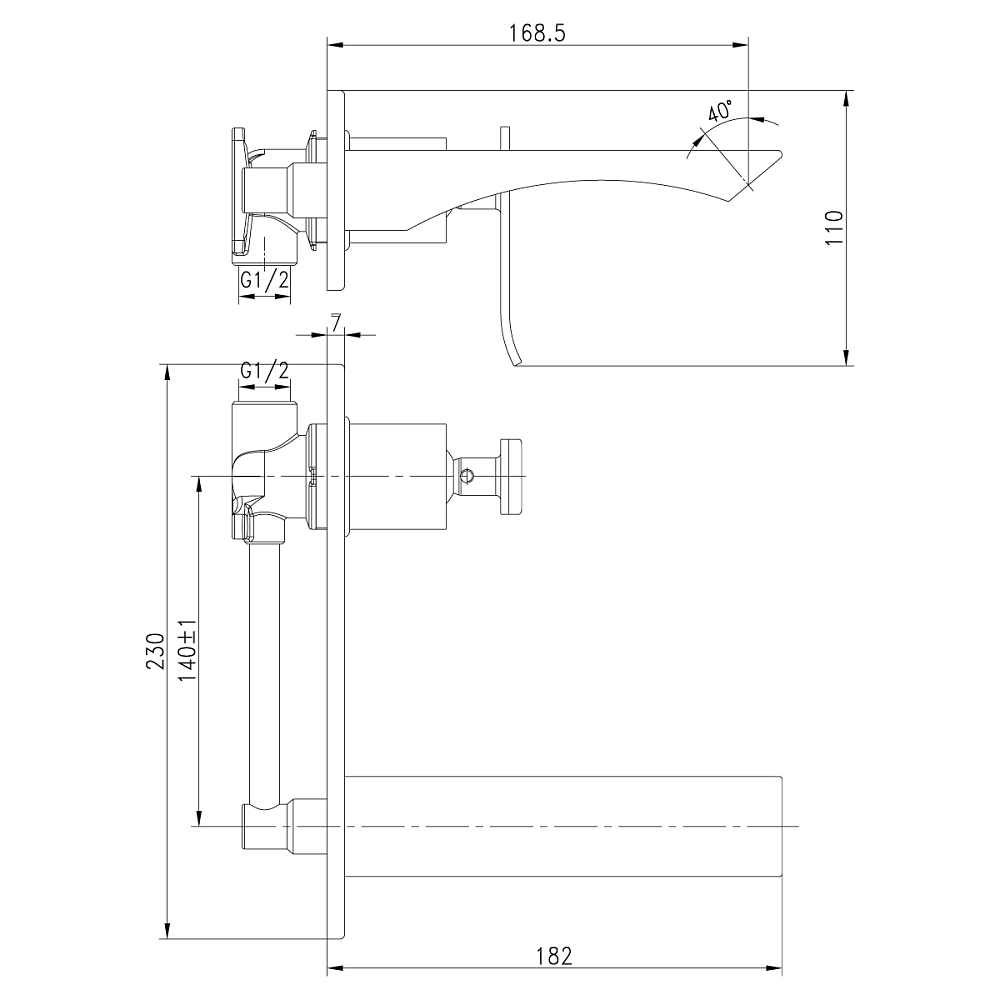 Смеситель для раковины Lemark Contest LM5826CW хром, белый