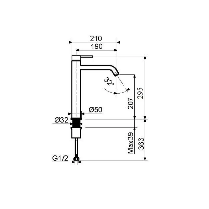 Смеситель для раковины Plumberia Selection Ixo XO0052OB золото