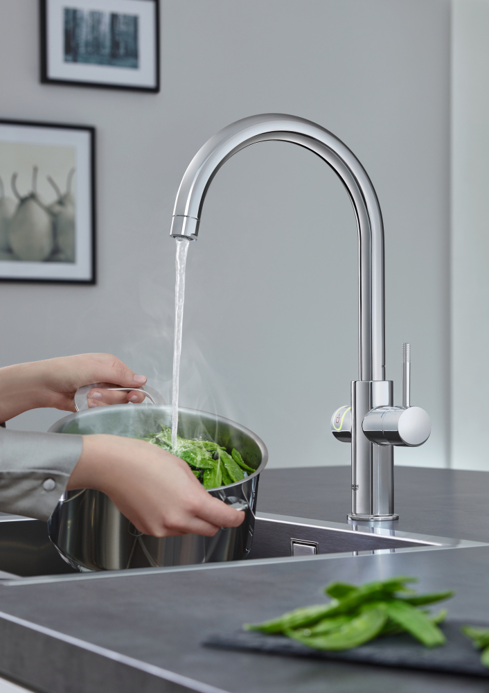 Смеситель Grohe Red II Duo 30079001 для кухонной мойки с водонагревателем