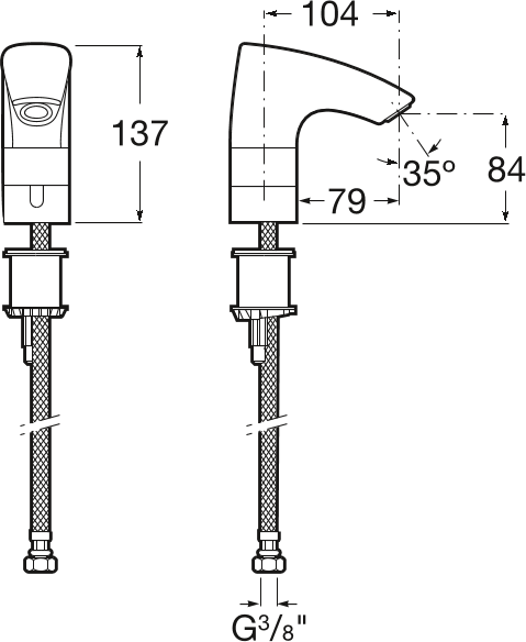 Смеситель для раковины Roca M3 5A5602C00