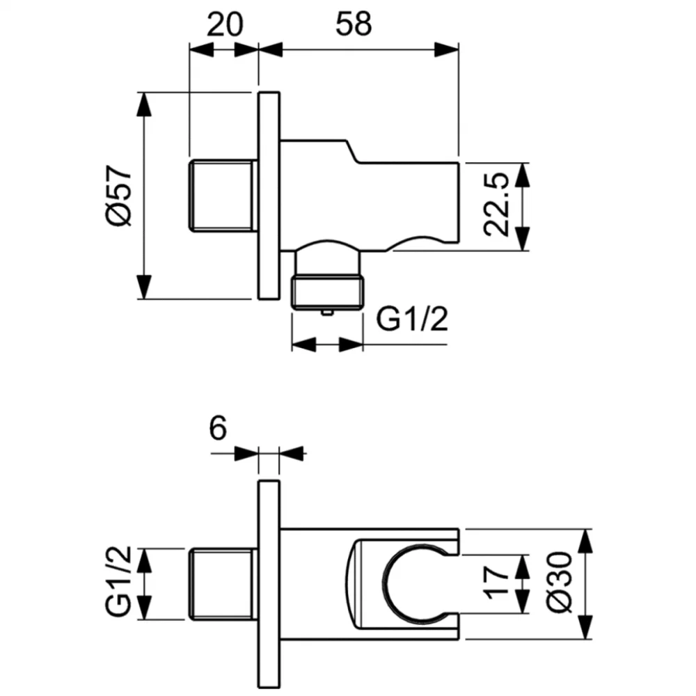 Душевая система Ideal Standard Ceratherm A7573AA хром