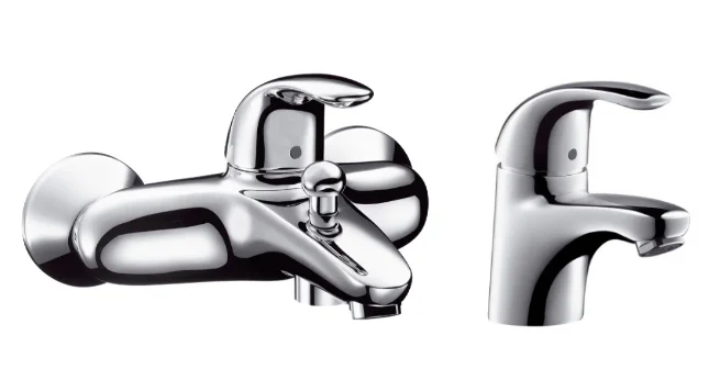 Смеситель для ванны с душем Hansgrohe Focus E 31740000/31700000 хром