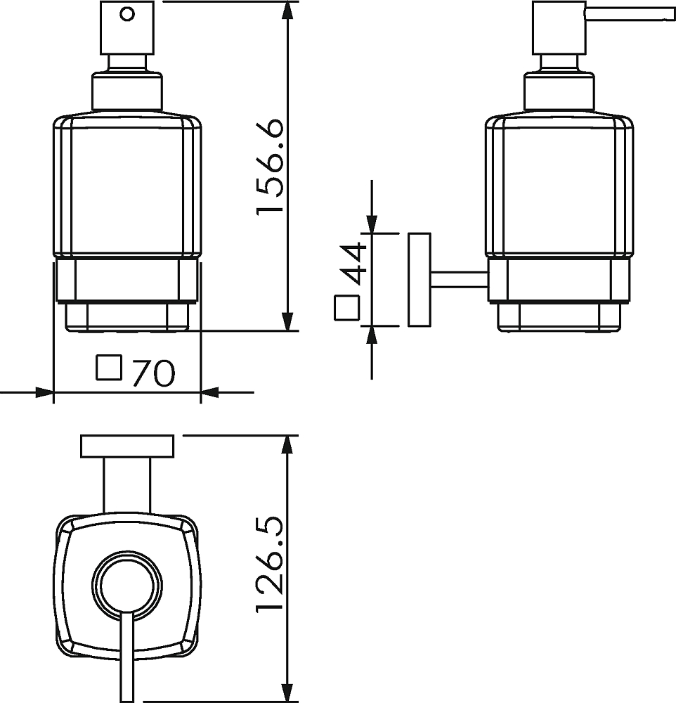 Дозатор Langberger Ledro 21821A