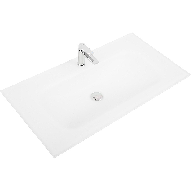 Раковина BelBagno BB810/465-LV-VTR-BO 81 см, Bianco Opaco