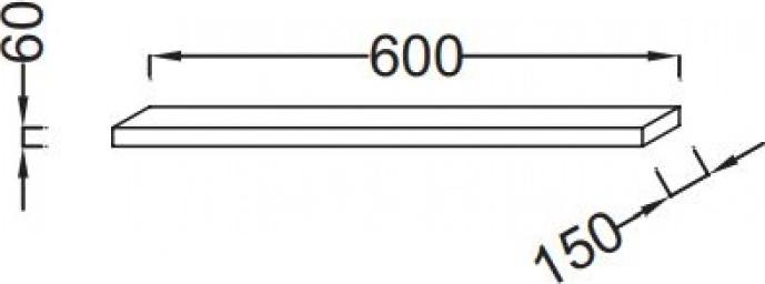 Полка Jacob Delafon Parallel EB500-E9