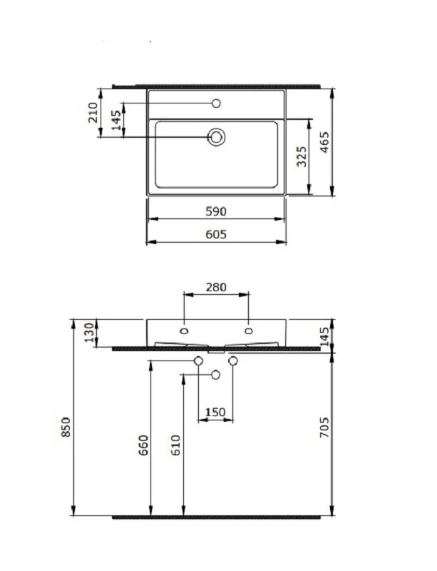 Раковина накладная Bocchi Milano 1376-019-0126 красный