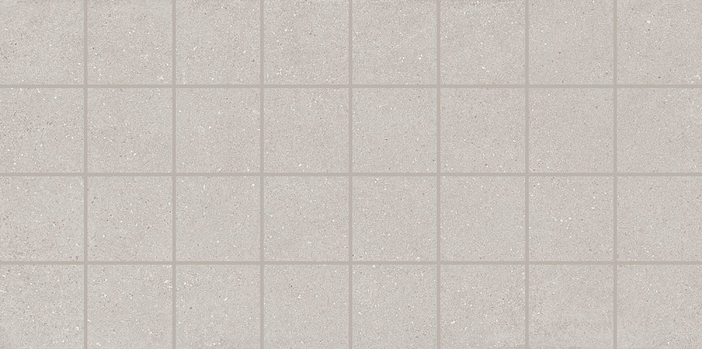 Керамическая плитка Kerama Marazzi Декор Монсеррат мозаичный серый светлый матовый 40х20