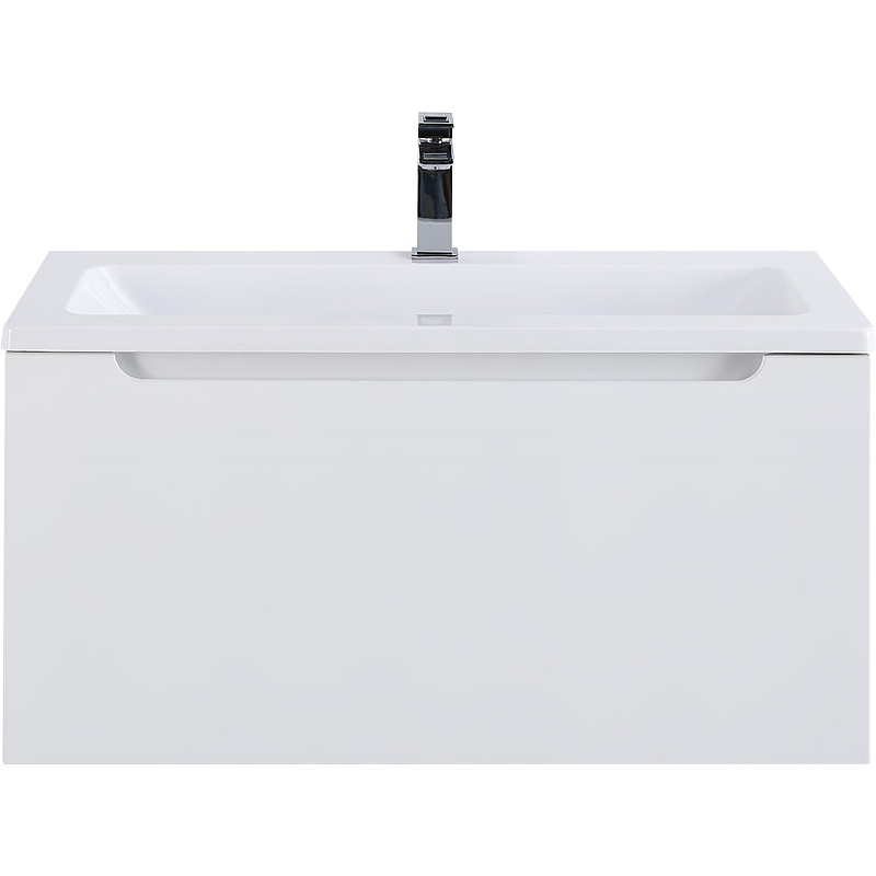 Тумба под раковину BelBagno ETNA-M-800/380-1C-SO-BL 80 см, Bianco Lucido