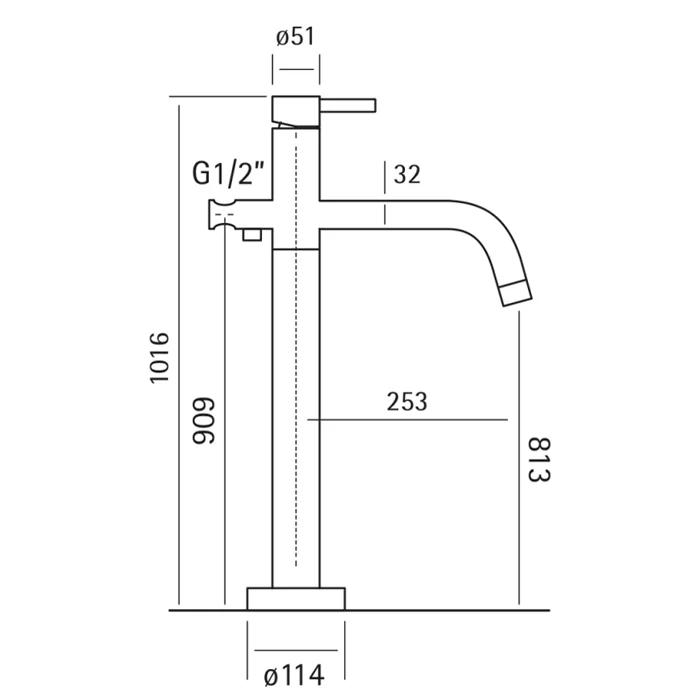 Смеситель для ванны с душем Cisal Xion XI004204D1 серый