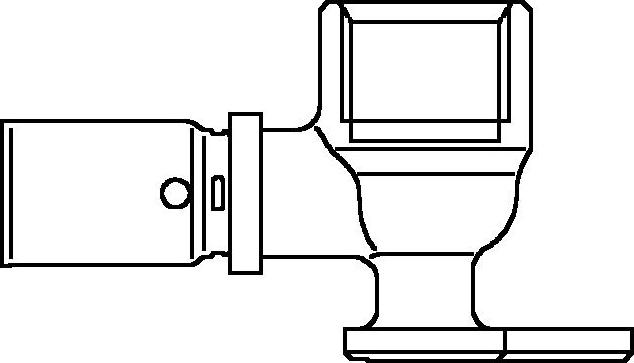 Водорозетка Oventrop Cofit P 20xRp1/2"