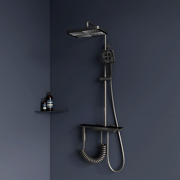 Душевая система RGW Shower Panels 51140135-11 серый