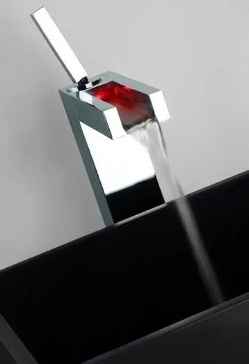 Смеситель для раковины Gessi Rettangolo Cascato 11985-031 хром