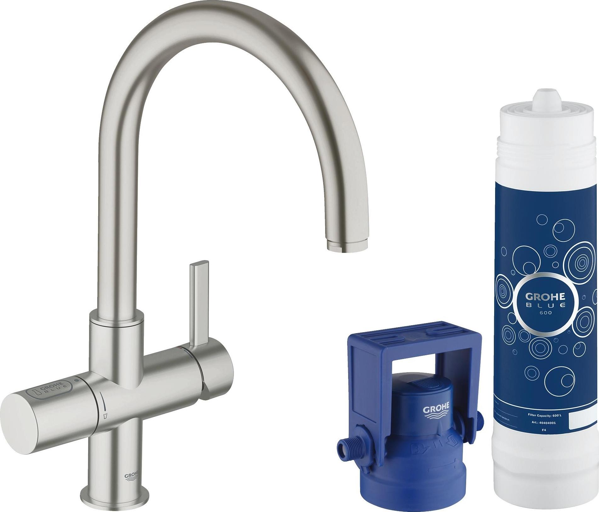 Смеситель для кухонной мойки Grohe Blue 33249DC1