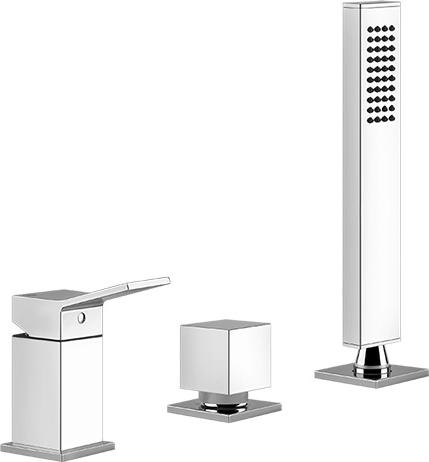 Смеситель на борт ванны Gessi Rettangolo K 53043#031, хром