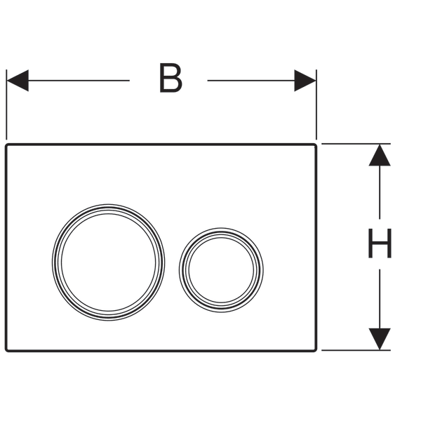 Кнопка смыва Geberit Sigma 21 115.651.SJ.1 чёрный