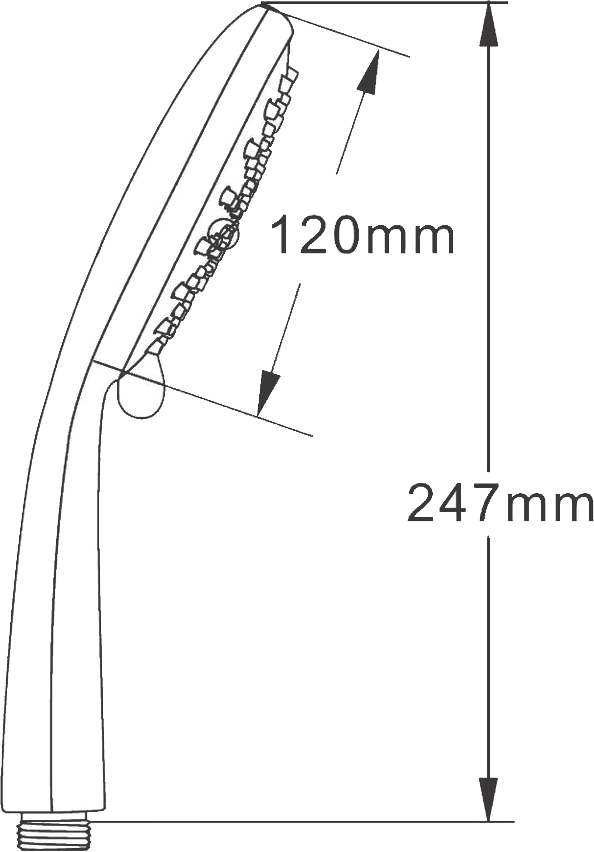 Душевая лейка STWORKI Скаген SK-04cr