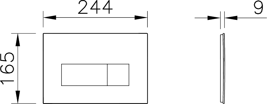 Комплект Унитаз подвесной DIWO Сочи 7508N003-0079 безободковый + Крышка Yakut 0344 с микролифтом + Инсталляция VitrA V-Fix Core + Кнопка Root Square 740-2311 черная матовая