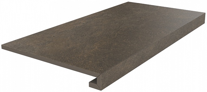 Керамогранит Kerama Marazzi DD600220R\GCF Ступень клееная Про Стоун коричневый 33х60