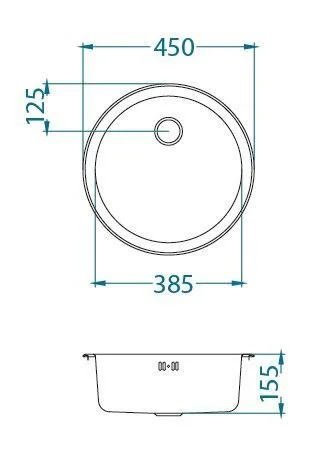 Кухонная мойка Alveus 1008987 хром