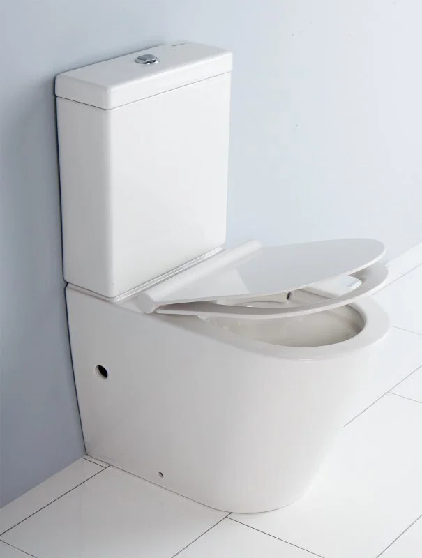 Напольный унитаз BelBagno Flay-R BB007CPR, безободковый