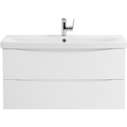 Тумба под раковину BelBagno MARINO-CER-800-2C-SO-BL-P 80 см, Bianco Lucido