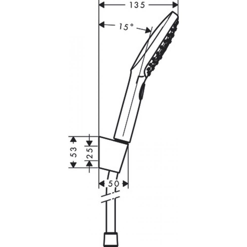 Душевая лейка Hansgrohe Crometta 26700000 хром