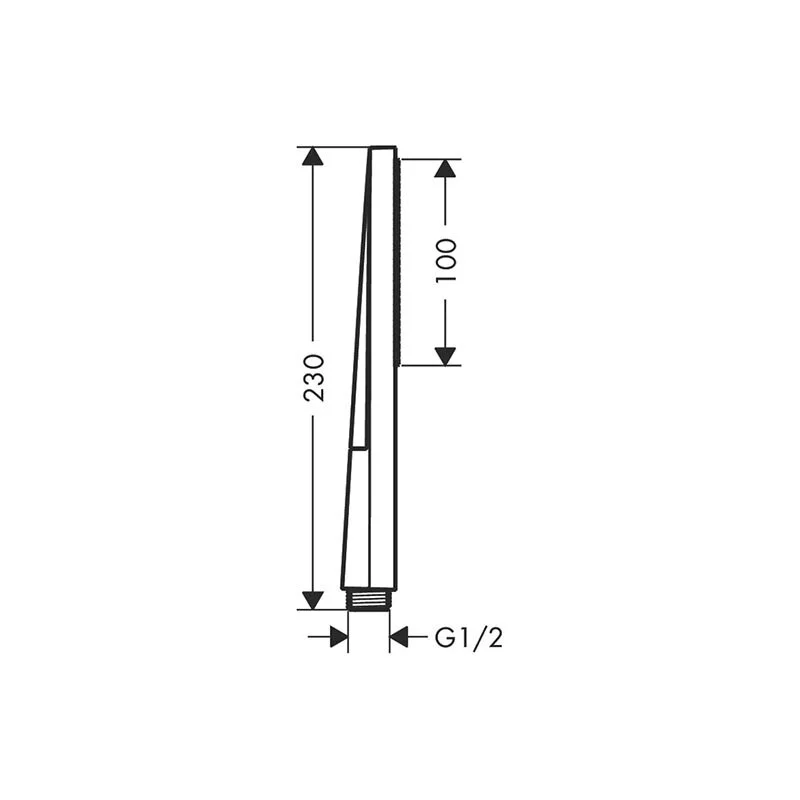 Душевая лейка Hansgrohe Pulsify 24321000 хром